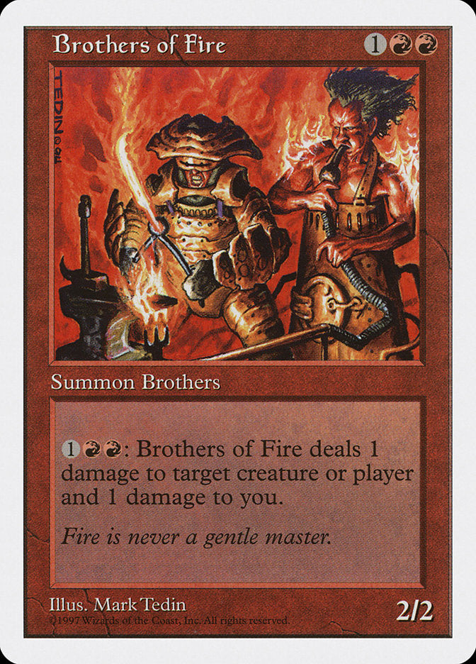 Brothers of Fire [Fifth Edition] | Tables and Towers