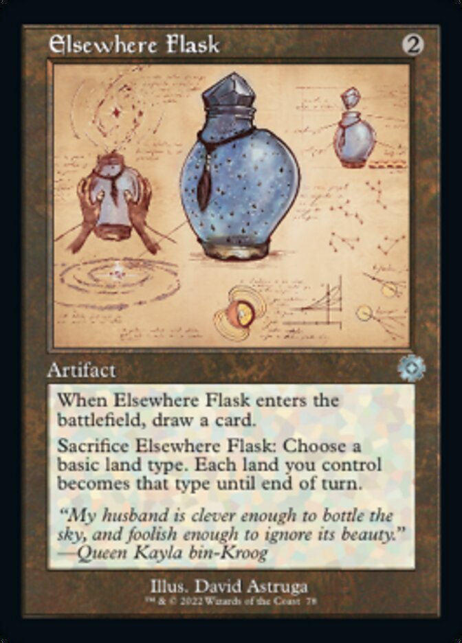 Elsewhere Flask (Retro Schematic) [The Brothers' War Retro Artifacts] | Tables and Towers