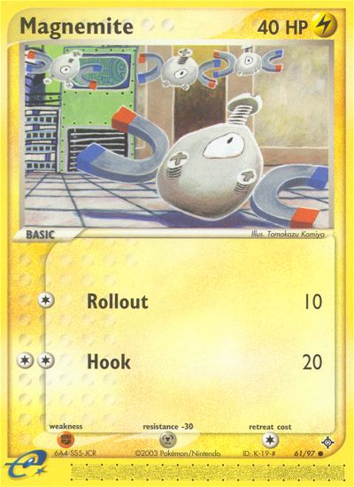 Magnemite (61/97) [EX: Dragon] | Tables and Towers