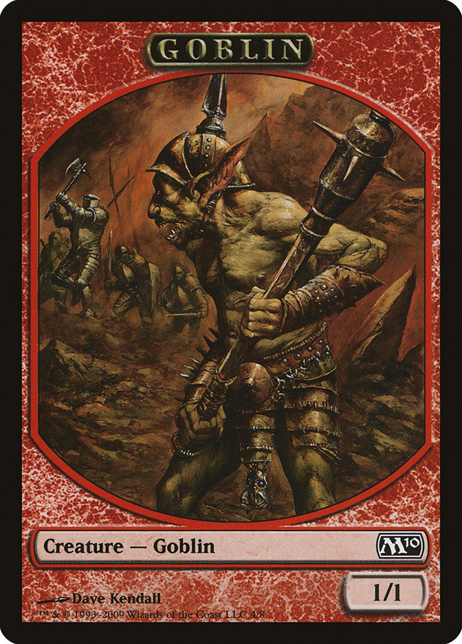 Goblin Token [Magic 2010 Tokens] | Tables and Towers