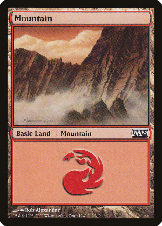 Mountain (242) [Magic 2010] | Tables and Towers