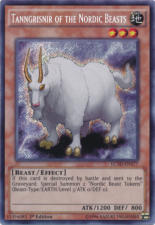 Tanngrisnir of the Nordic Beasts [LC5D-EN177] Secret Rare | Tables and Towers