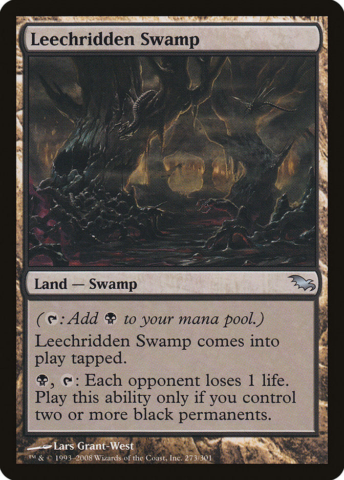 Leechridden Swamp [Shadowmoor] | Tables and Towers