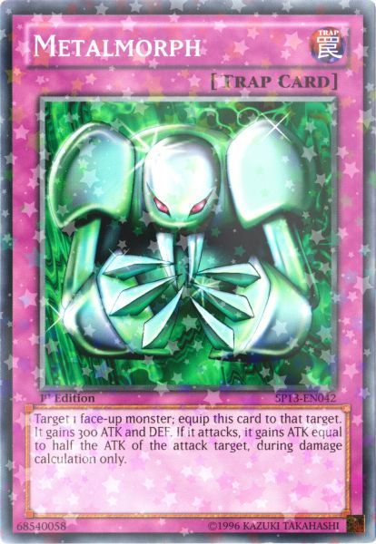 Metalmorph [SP13-EN042] Starfoil Rare | Tables and Towers