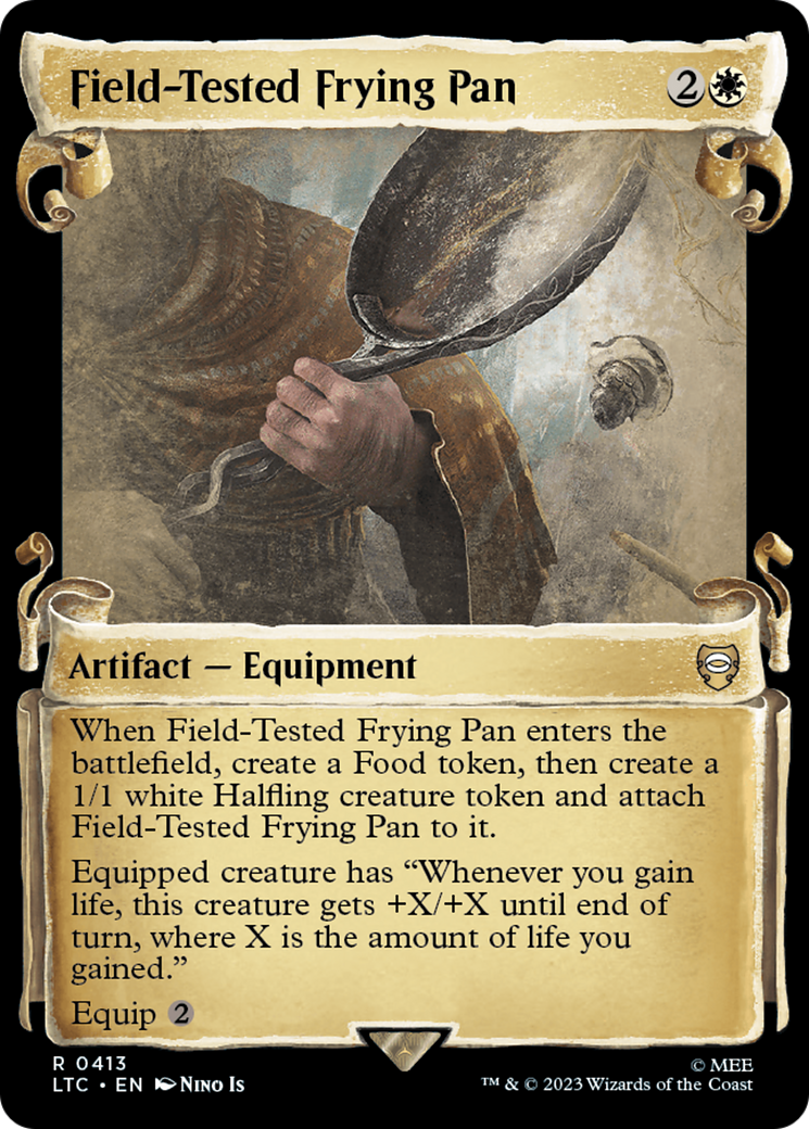 Field-Tested Frying Pan [The Lord of the Rings: Tales of Middle-Earth Commander Showcase Scrolls] | Tables and Towers