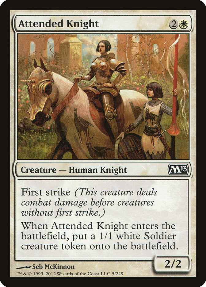 Attended Knight [Magic 2013] | Tables and Towers