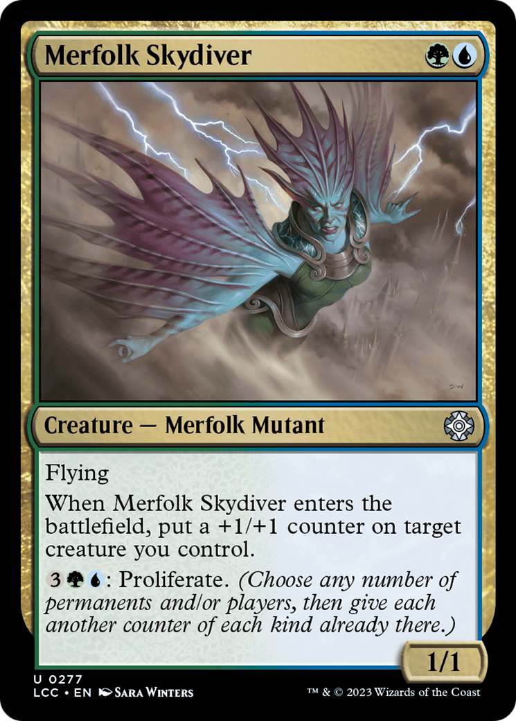 Merfolk Skydiver [The Lost Caverns of Ixalan Commander] | Tables and Towers