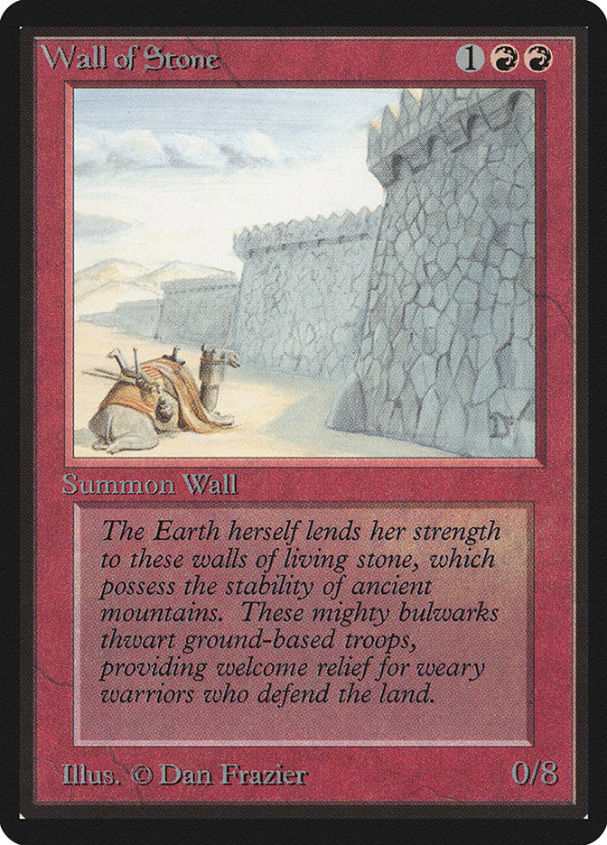 Wall of Stone [Beta Edition] | Tables and Towers