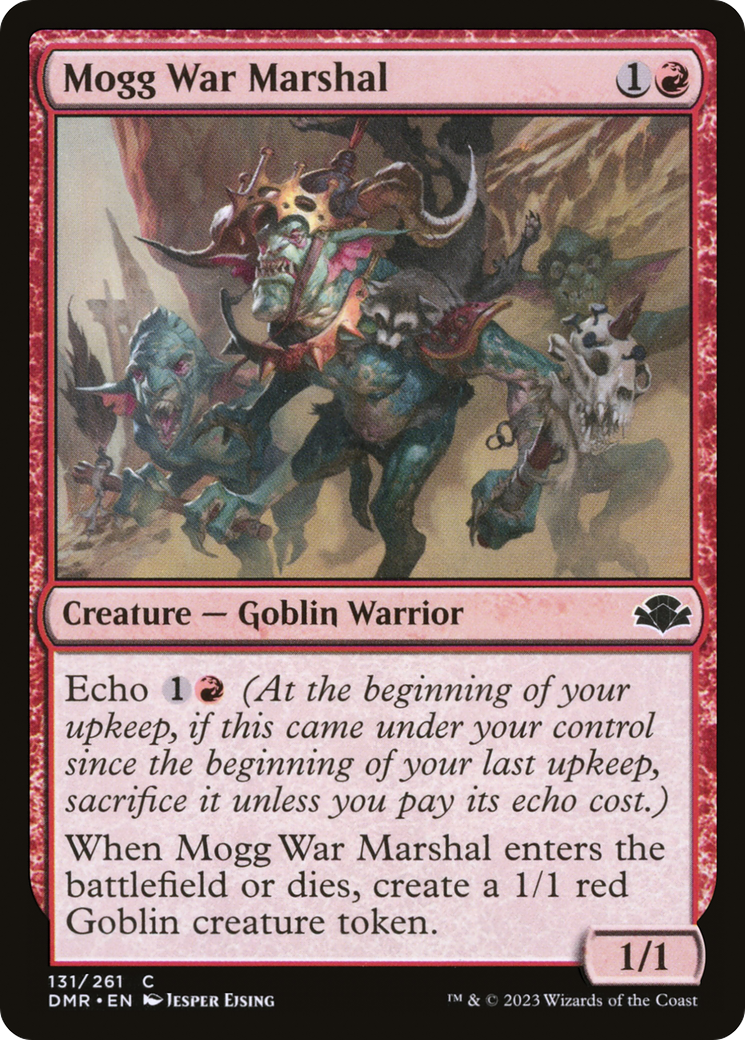 Mogg War Marshal [Dominaria Remastered] | Tables and Towers