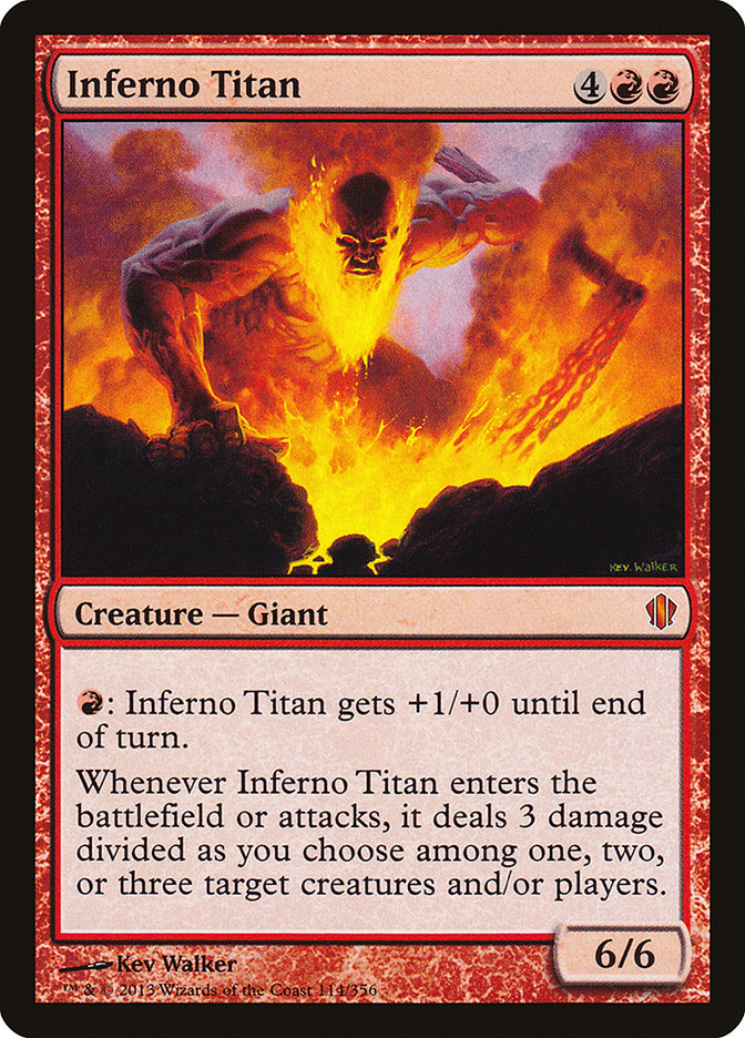 Inferno Titan [Commander 2013] | Tables and Towers