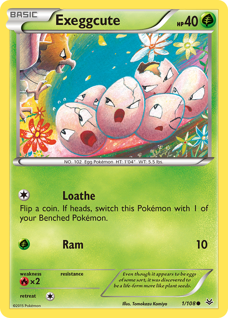 Exeggcute (1/108) [XY: Roaring Skies] | Tables and Towers