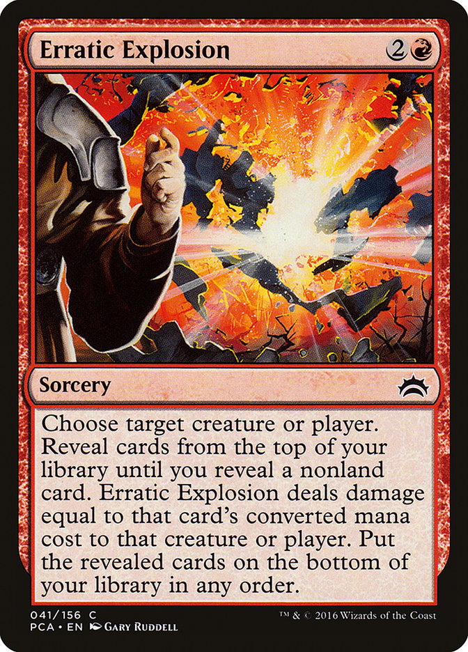 Erratic Explosion [Planechase Anthology] | Tables and Towers
