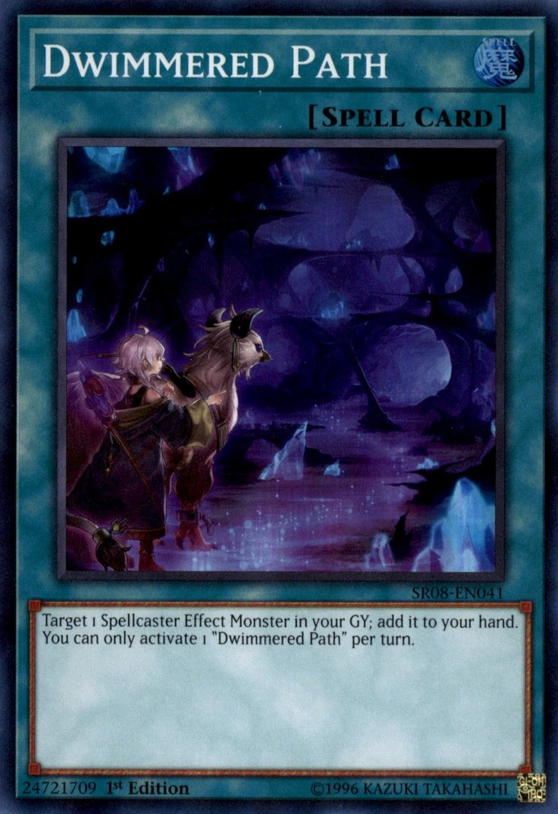 Dwimmered Path [SR08-EN041] Super Rare | Tables and Towers