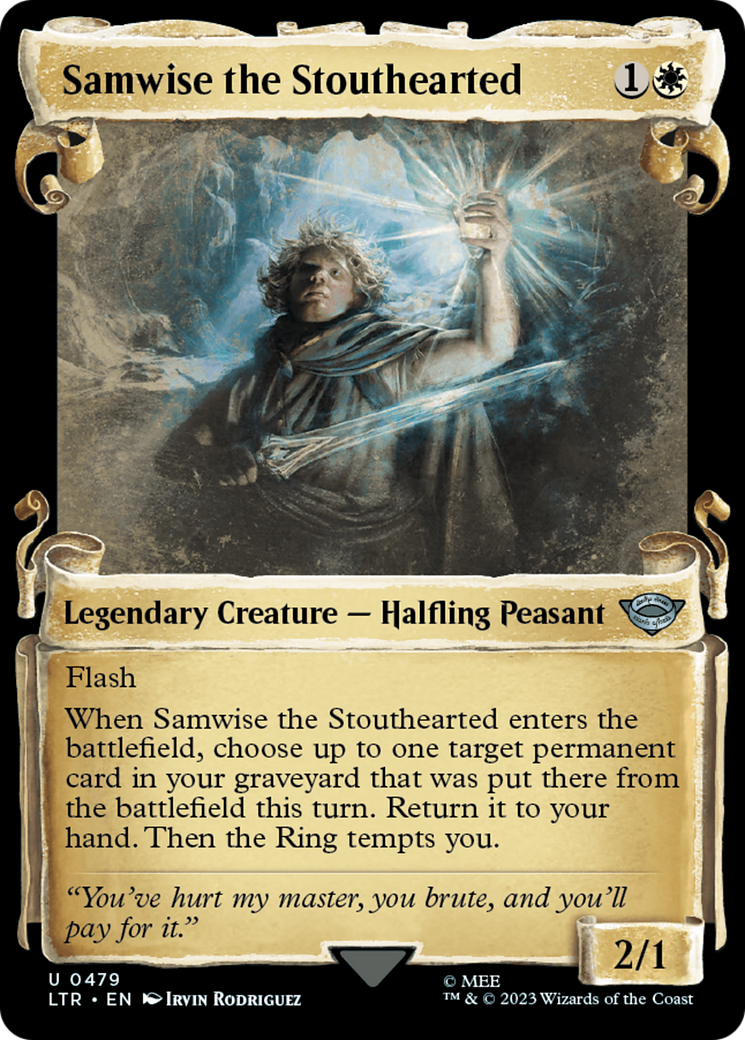 Samwise the Stouthearted [The Lord of the Rings: Tales of Middle-Earth Showcase Scrolls] | Tables and Towers