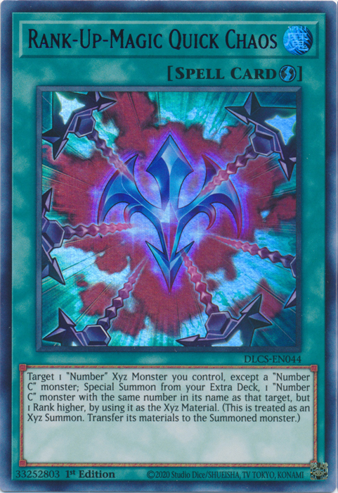 Rank-Up-Magic Quick Chaos (Blue) [DLCS-EN044] Ultra Rare | Tables and Towers