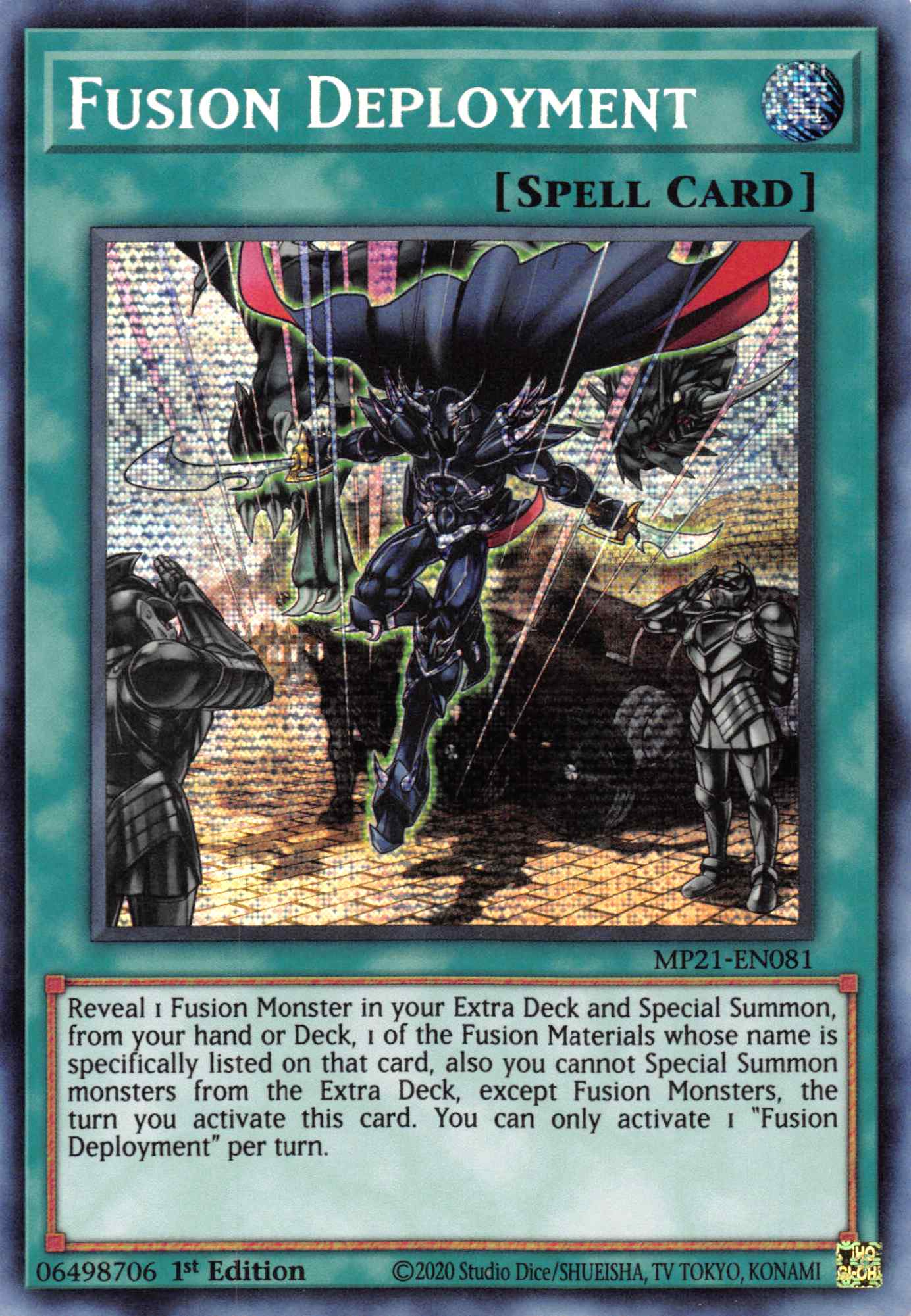 Fusion Deployment [MP21-EN081] Prismatic Secret Rare | Tables and Towers