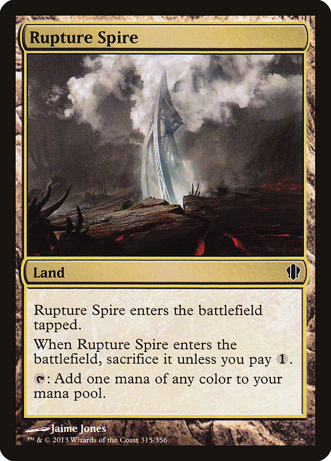 Rupture Spire [Commander 2013] | Tables and Towers