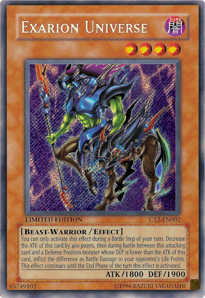 Exarion Universe [CT2-EN002] Secret Rare | Tables and Towers