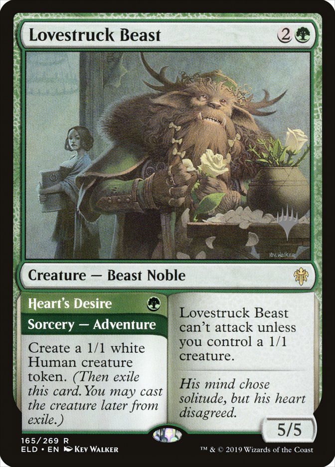 Lovestruck Beast // Heart's Desire (Promo Pack) [Throne of Eldraine Promos] | Tables and Towers