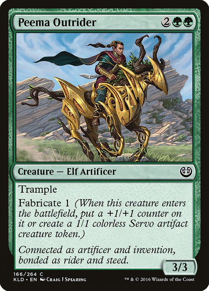 Peema Outrider [Kaladesh] | Tables and Towers