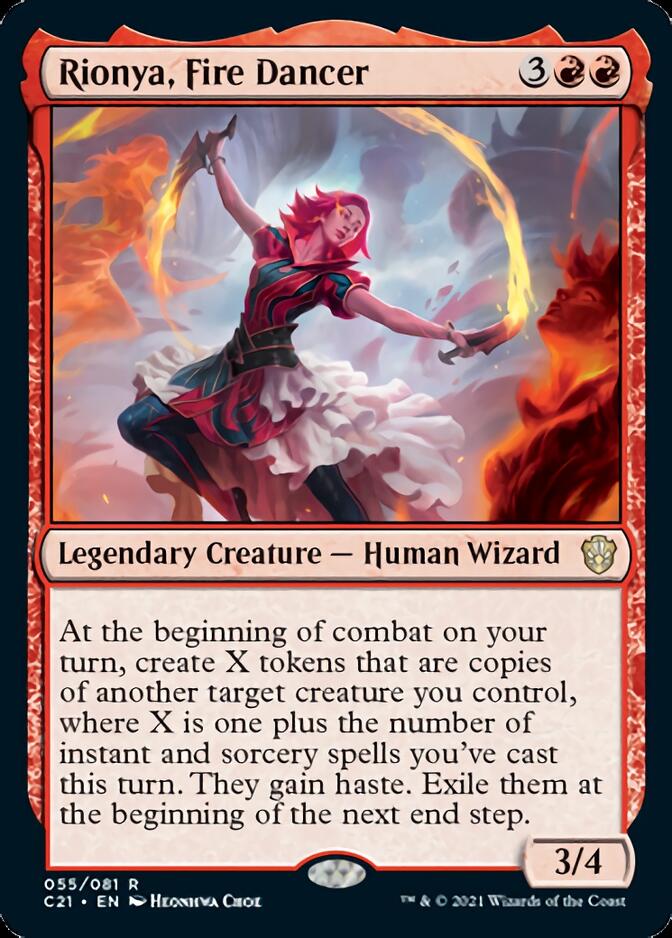 Rionya, Fire Dancer [Commander 2021] | Tables and Towers