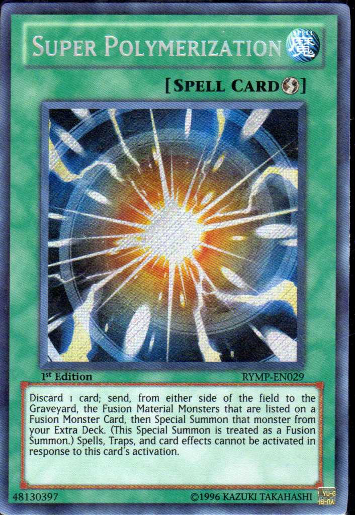 Super Polymerization [RYMP-EN029] Secret Rare | Tables and Towers