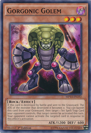 Gorgonic Golem [MP14-EN192] Common | Tables and Towers