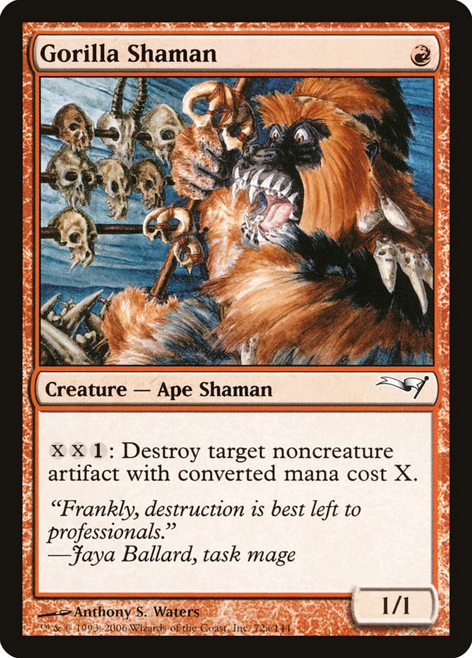 Gorilla Shaman [Coldsnap Theme Decks] | Tables and Towers