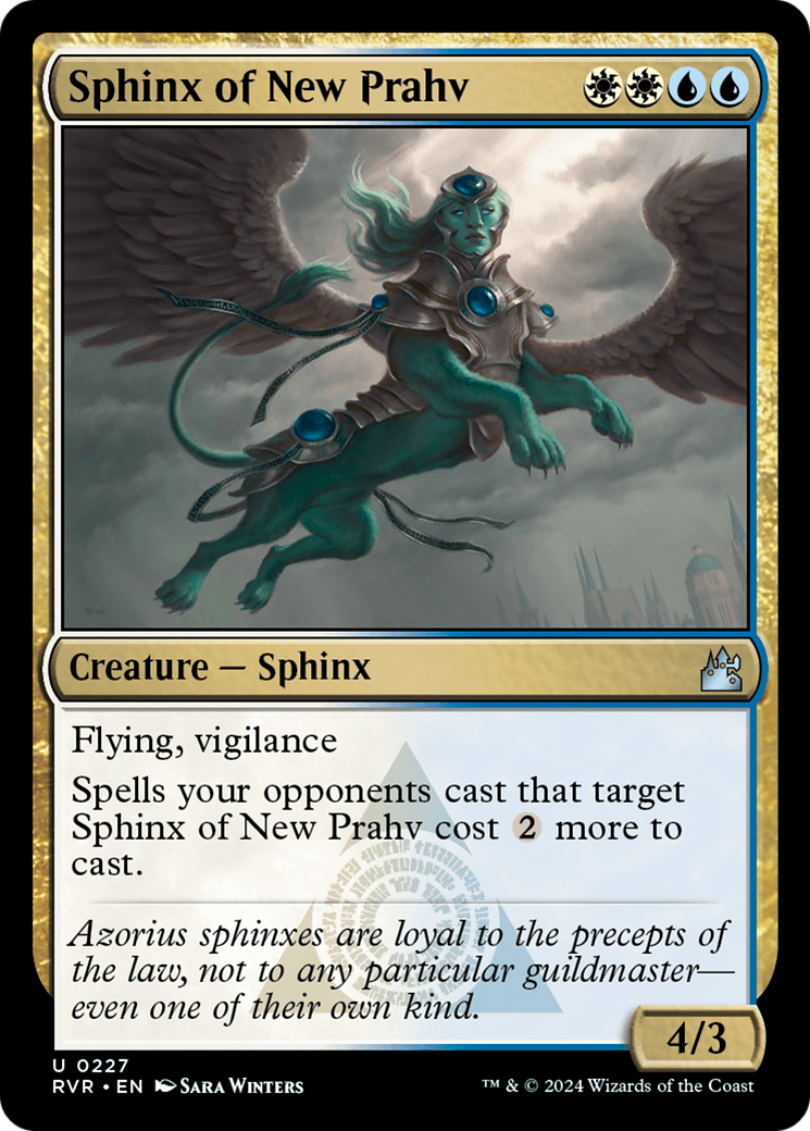 Sphinx of New Prahv [Ravnica Remastered] | Tables and Towers