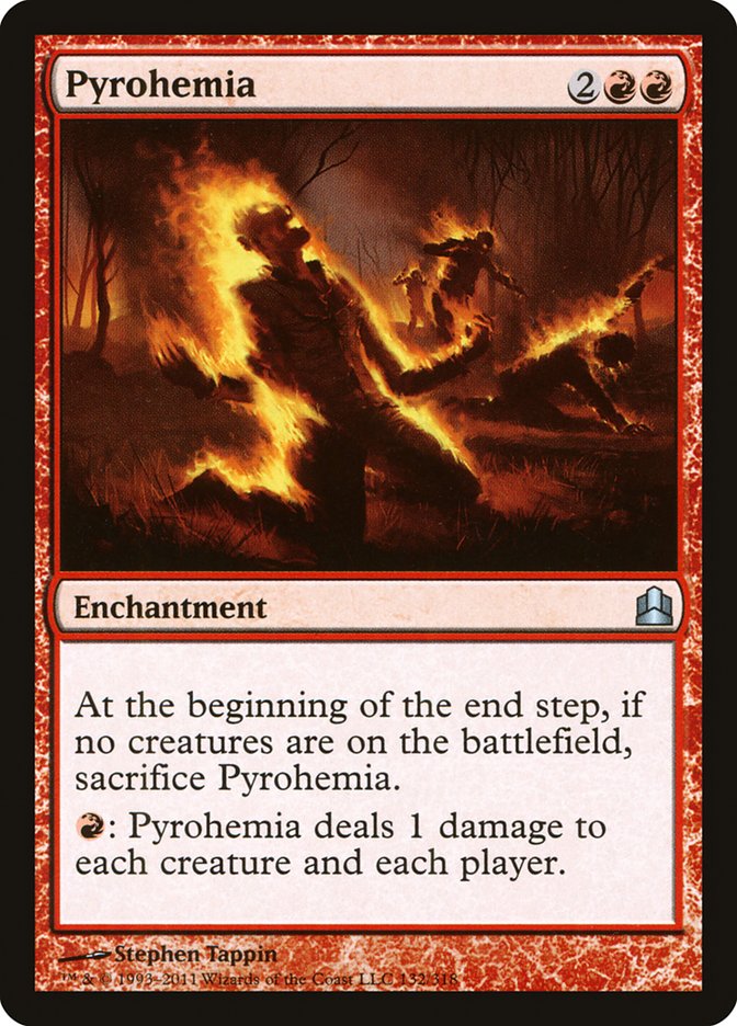 Pyrohemia [Commander 2011] | Tables and Towers