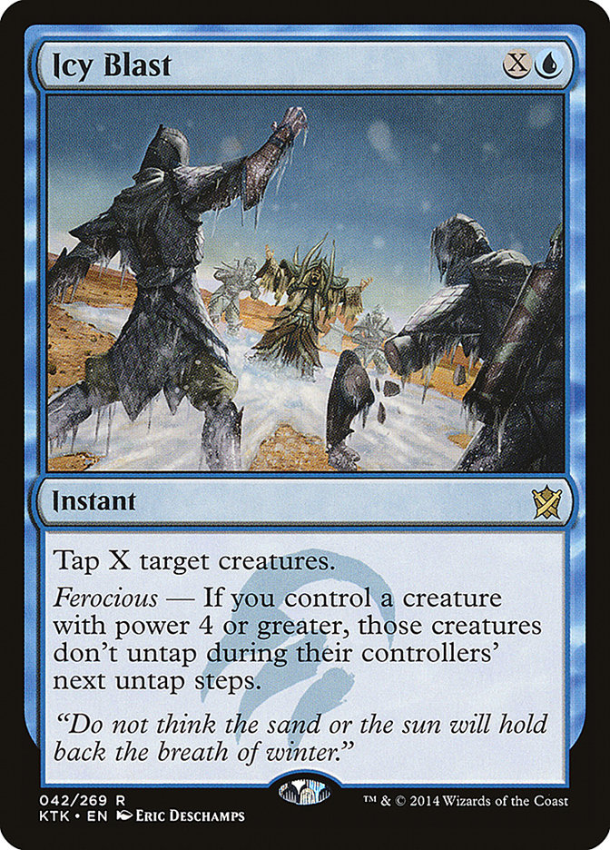 Icy Blast [Khans of Tarkir] | Tables and Towers