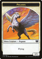 Kor Soldier // Pegasus Double-Sided Token [Commander 2014 Tokens] | Tables and Towers