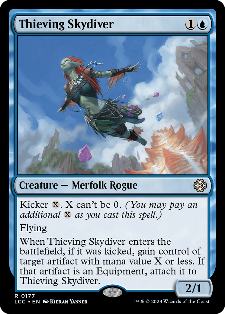 Thieving Skydiver [The Lost Caverns of Ixalan Commander] | Tables and Towers