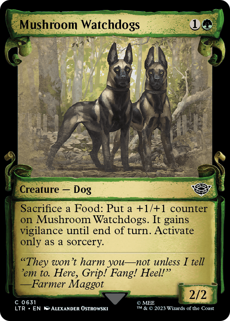 Mushroom Watchdogs [The Lord of the Rings: Tales of Middle-Earth Showcase Scrolls] | Tables and Towers