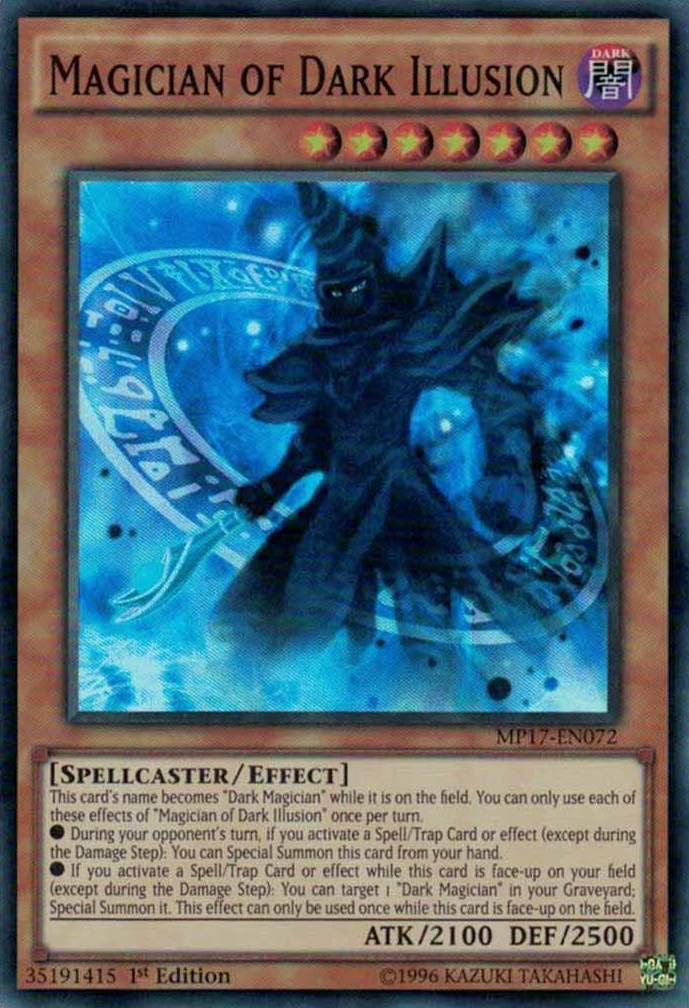 Magician of Dark Illusion [MP17-EN072] Super Rare | Tables and Towers