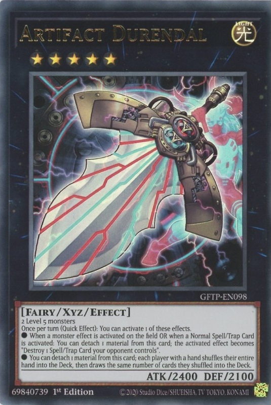 Artifact Durendal [GFTP-EN098] Ultra Rare | Tables and Towers