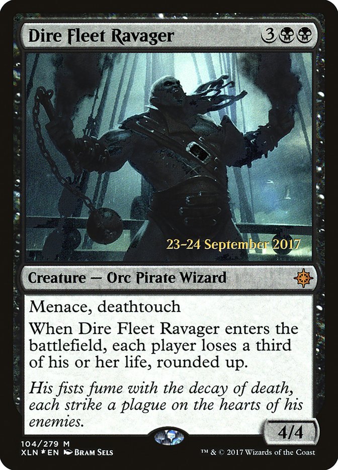 Dire Fleet Ravager [Ixalan Prerelease Promos] | Tables and Towers