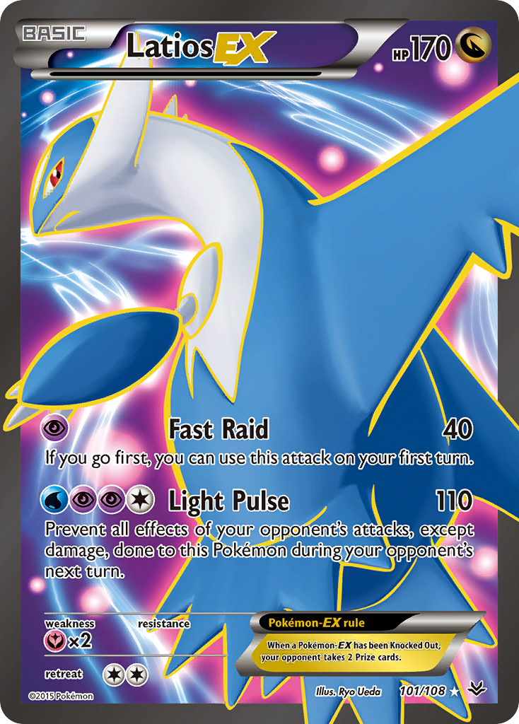 Latios EX (101/108) [XY: Roaring Skies] | Tables and Towers