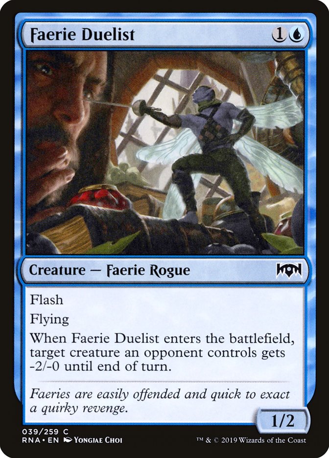 Faerie Duelist [Ravnica Allegiance] | Tables and Towers