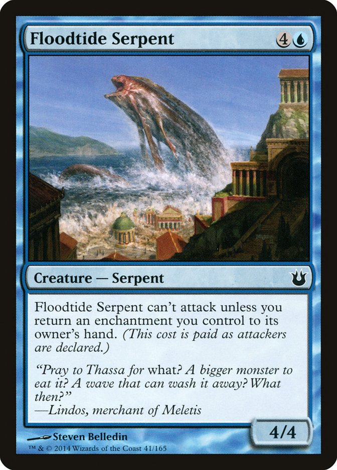 Floodtide Serpent [Born of the Gods] | Tables and Towers