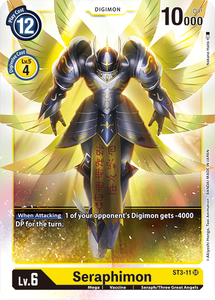 Seraphimon [ST3-11] [Starter Deck: Heaven's Yellow] | Tables and Towers