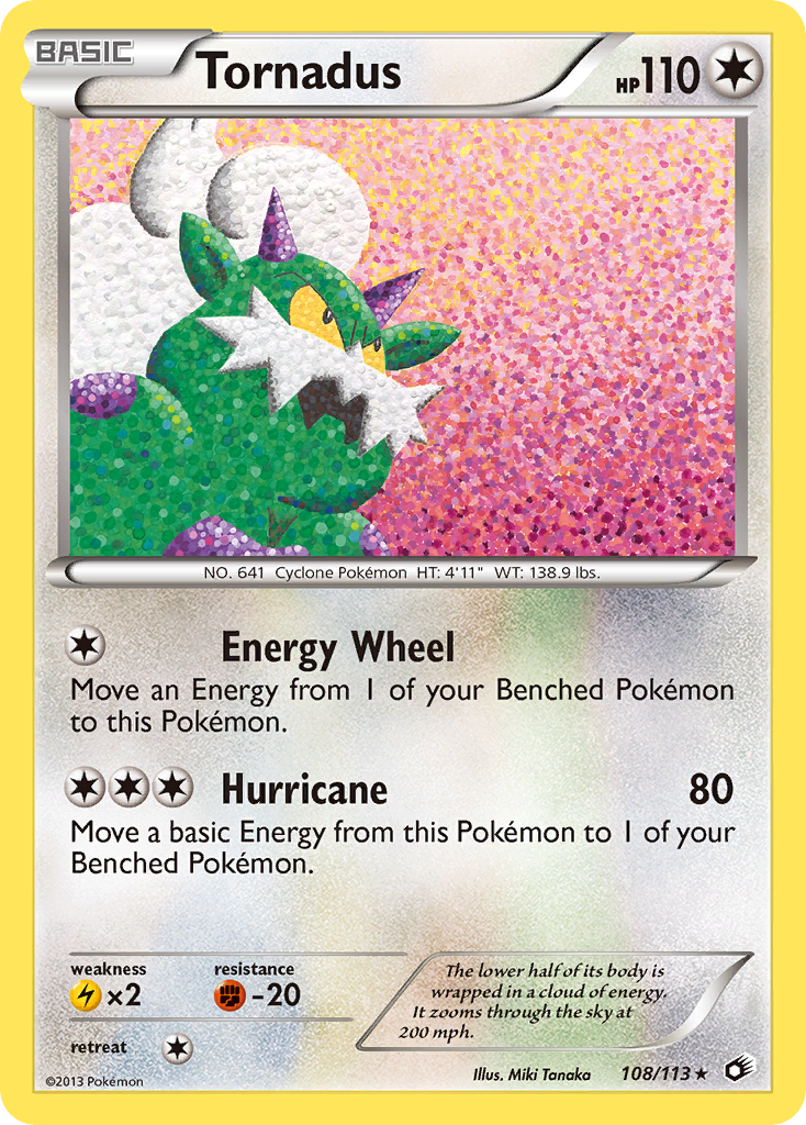 Tornadus (108/113) [Black & White: Legendary Treasures] | Tables and Towers