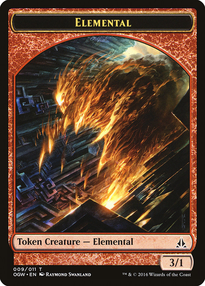 Elemental Token (009/011) [Oath of the Gatewatch Tokens] | Tables and Towers