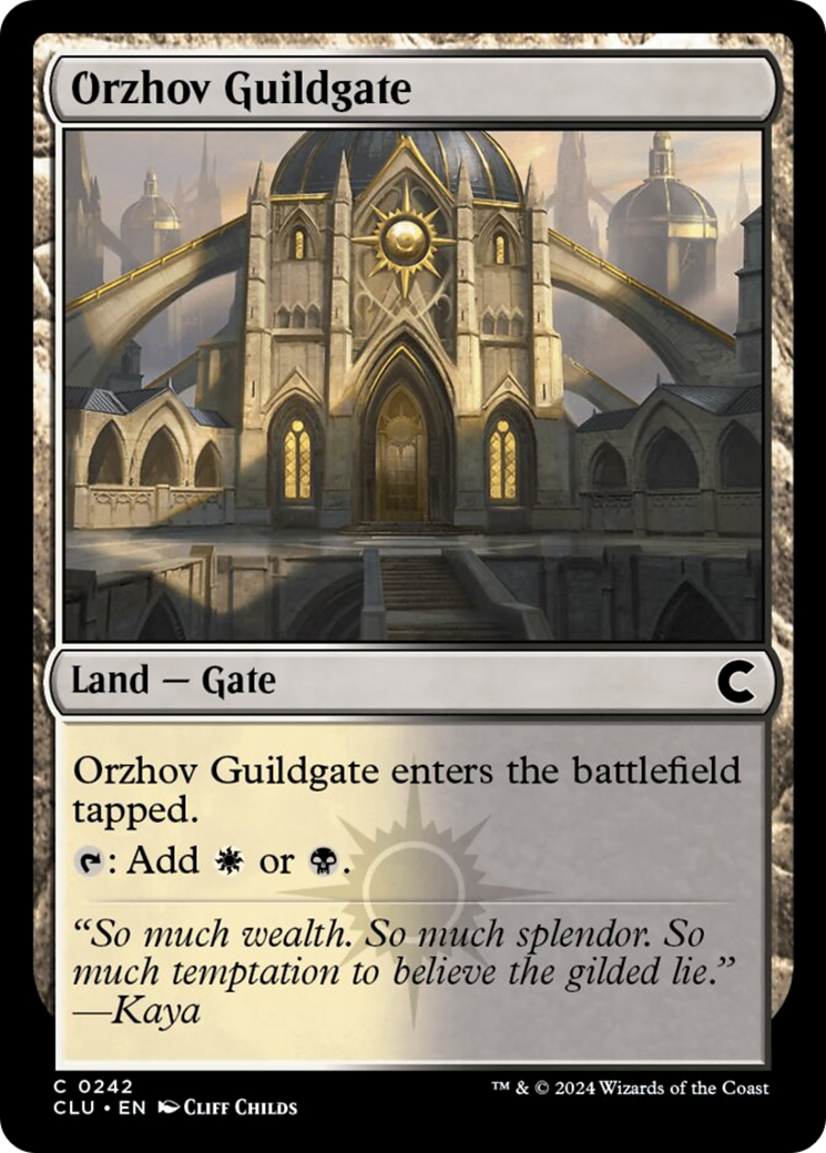 Orzhov Guildgate [Ravnica: Clue Edition] | Tables and Towers