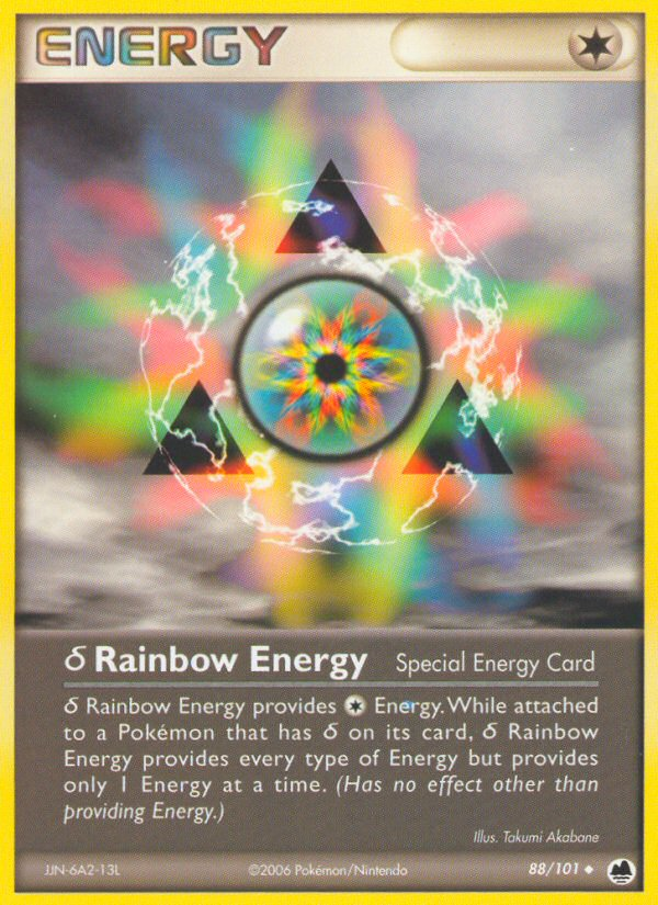 Rainbow Energy (88/101) (Delta Species) [EX: Dragon Frontiers] | Tables and Towers