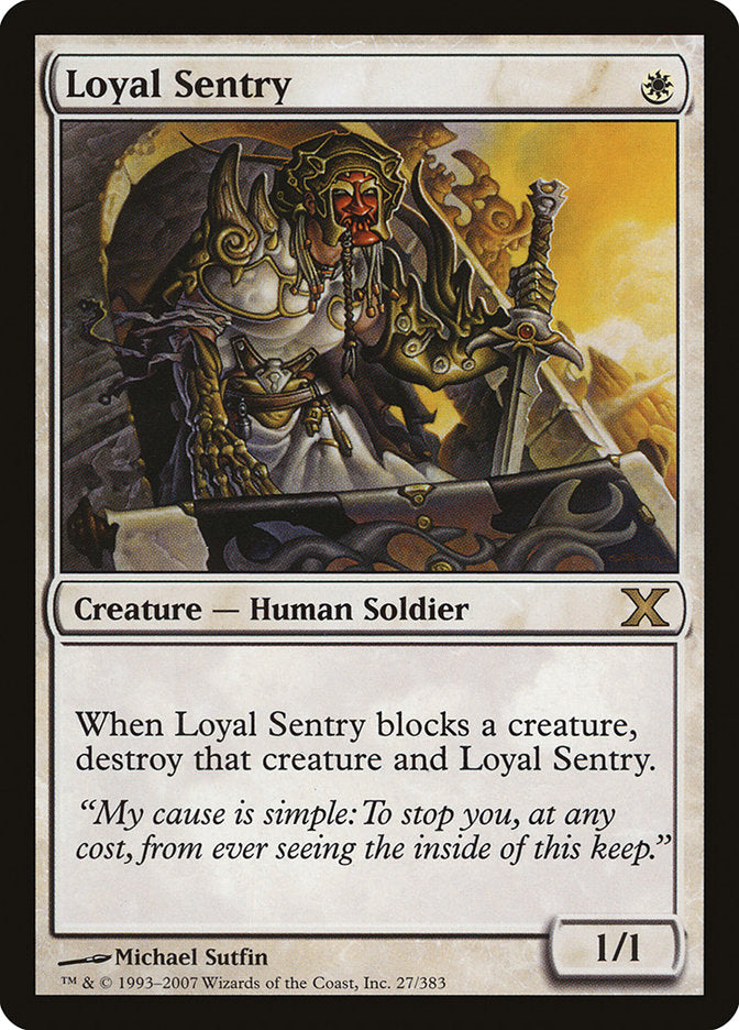 Loyal Sentry [Tenth Edition] | Tables and Towers