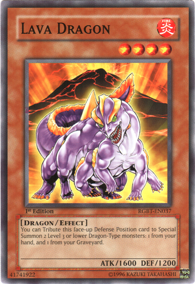 Lava Dragon [RGBT-EN037] Common | Tables and Towers