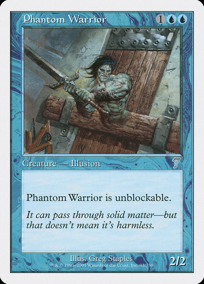 Phantom Warrior [Seventh Edition] | Tables and Towers