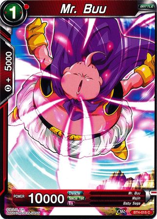 Mr. Buu (BT4-015) [Colossal Warfare] | Tables and Towers