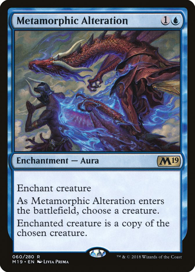 Metamorphic Alteration [Core Set 2019] | Tables and Towers